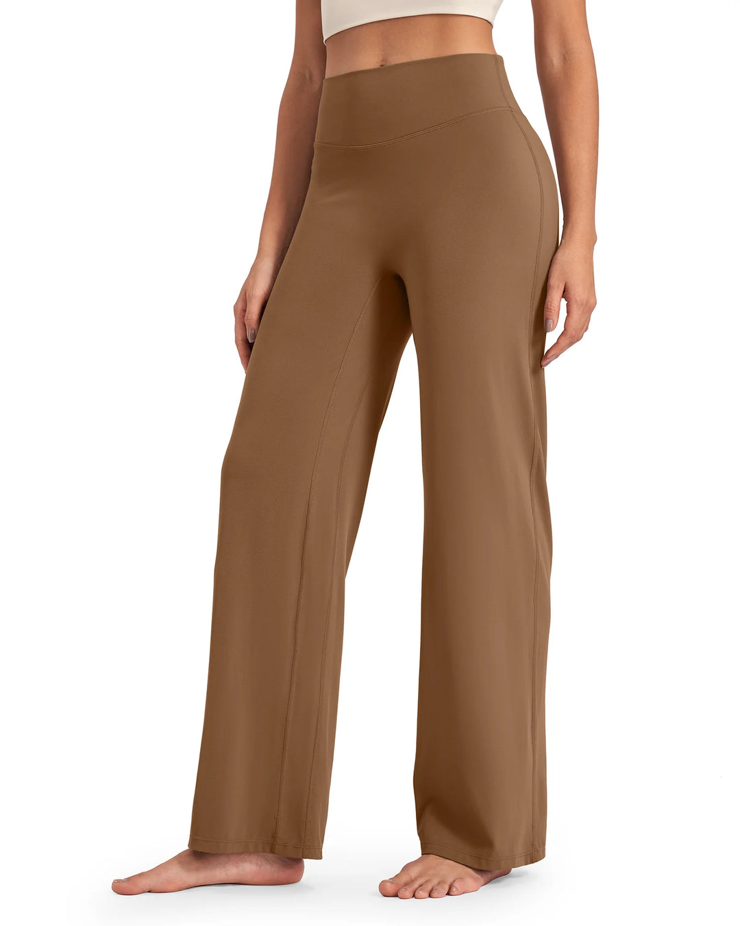 BareFeel Wide Leg Hoge Taille Broek