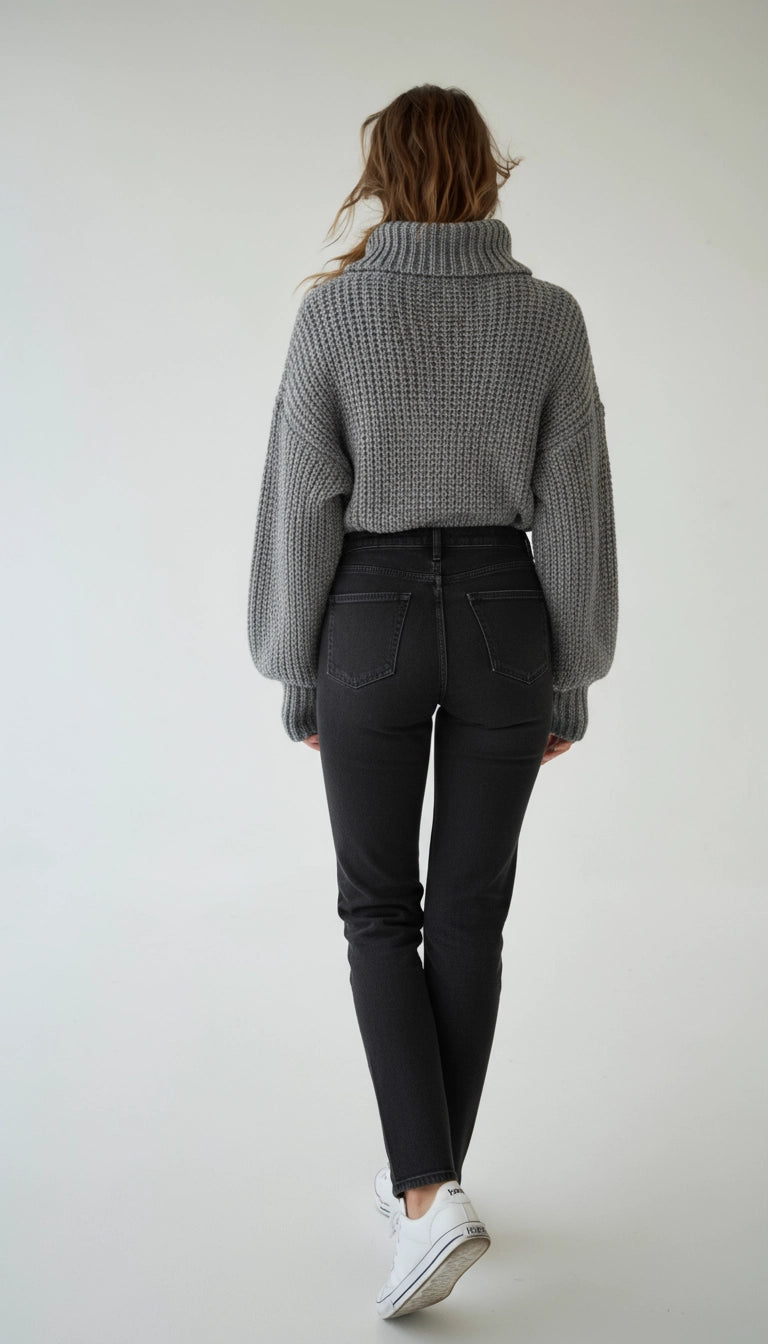 Ivienne - Oversized Gebreide Trui