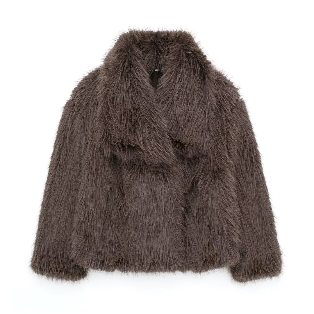 Charlotte - Luxe Pluche Winterjas