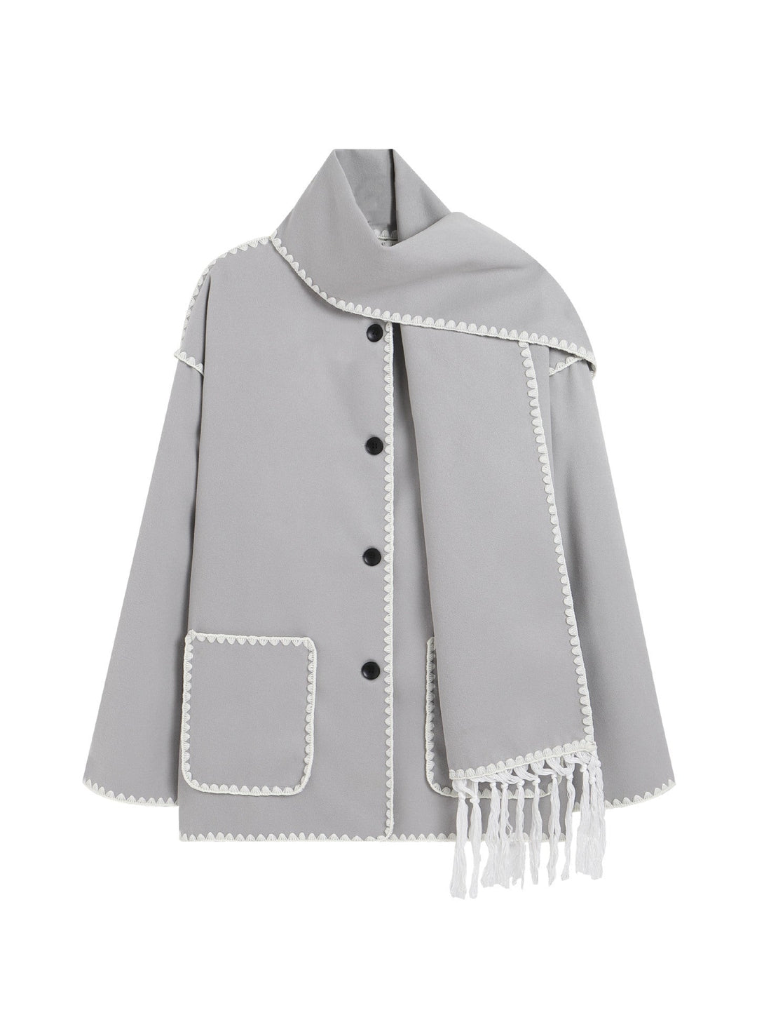 Sofie™ - Luxe Sjaal Jas
