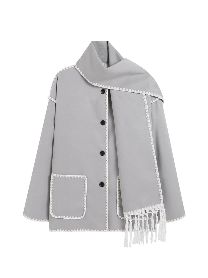 Sofie™ - Luxe Sjaal Jas