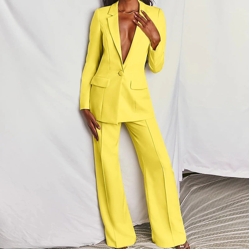 Leonie - Stijlvolle Pantalon en Blazer Set