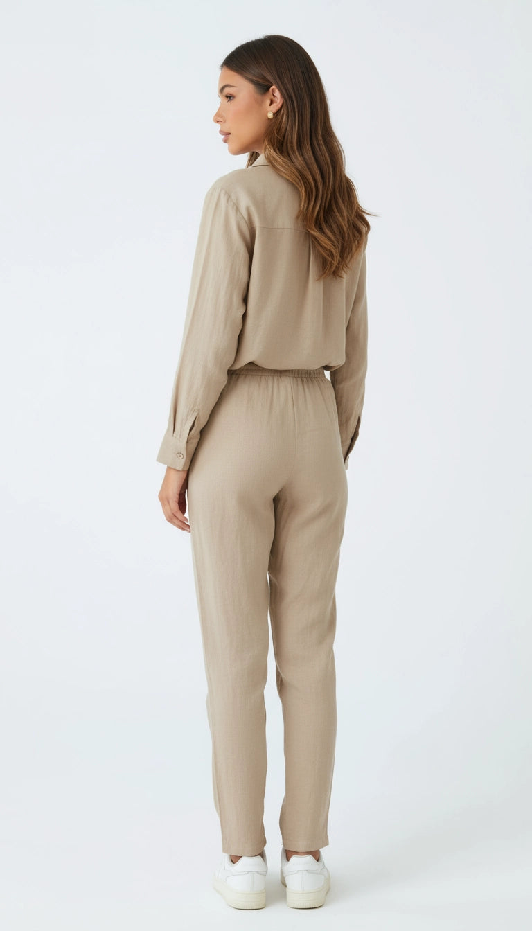 Luna - Comfortabele Blouse en Broek Set