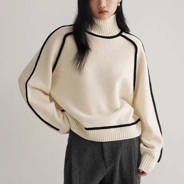 Isabelle - Half Turtleneck Gebreide Trui