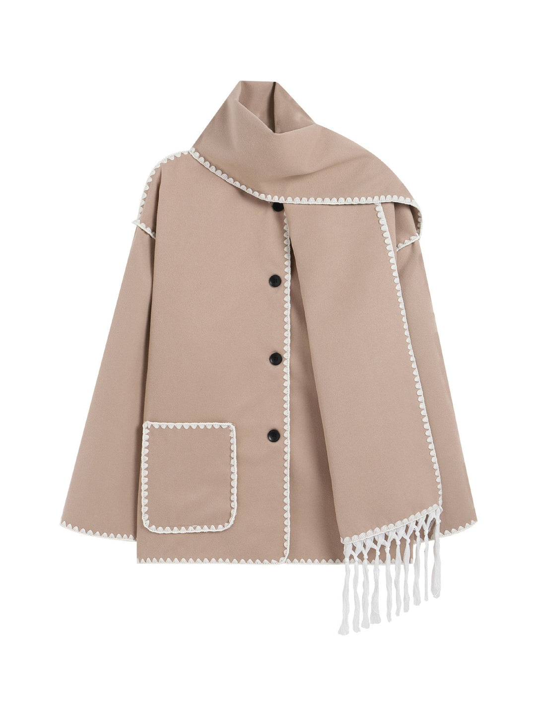 Sofie™ - Luxe Sjaal Jas