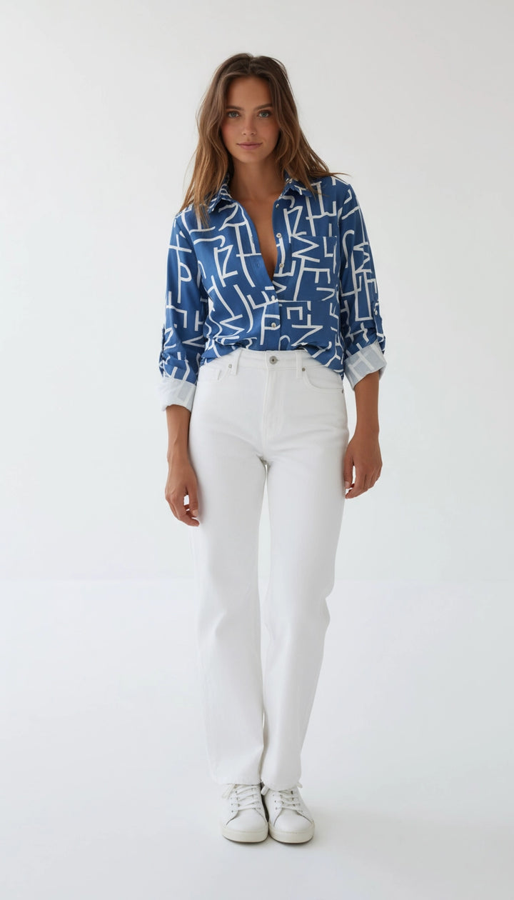 Lotte - Zomerse Stijlvolle Blouse