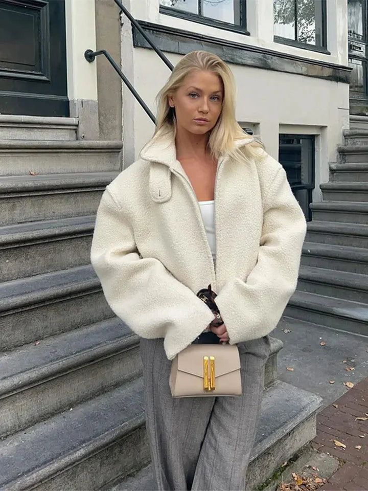 Minimalistische Fleece Jacket