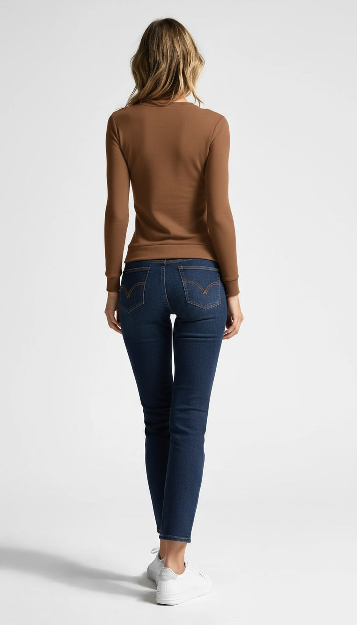 Coralie - Sweatshirt met Dierenprint