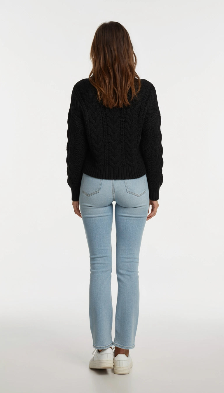 Dahlia - Dik Gebreid Vest