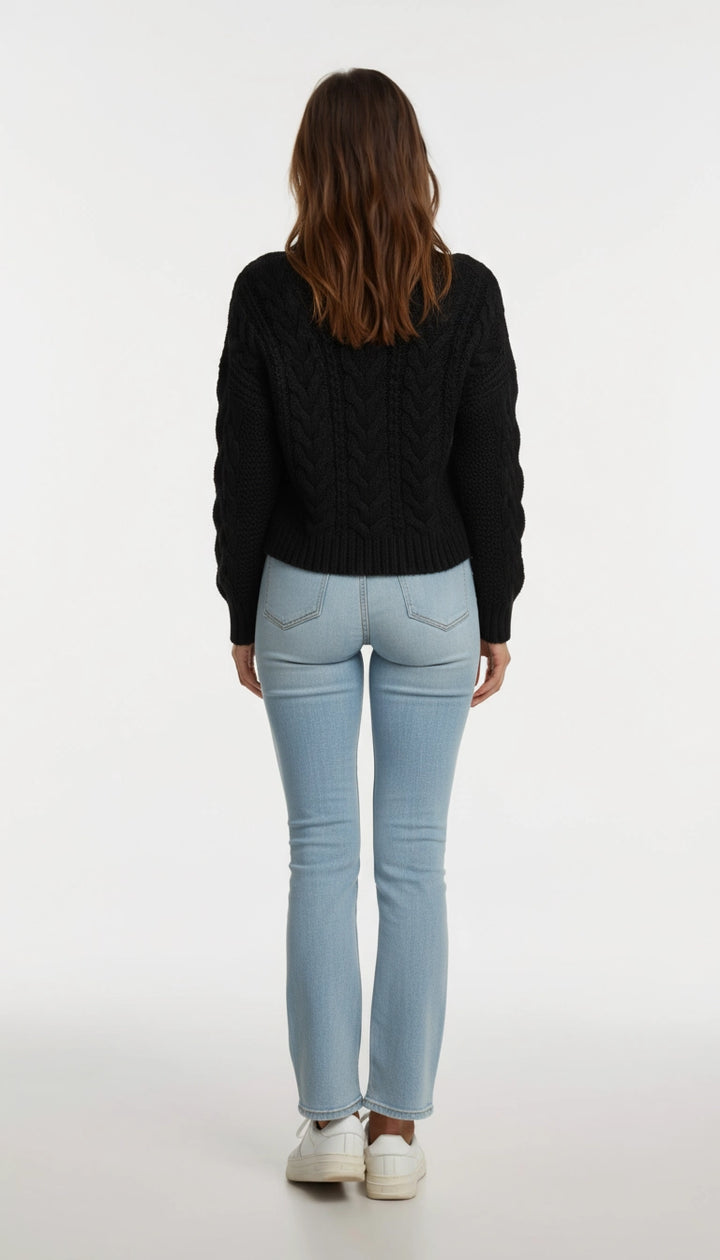 Dahlia - Dik Gebreid Vest