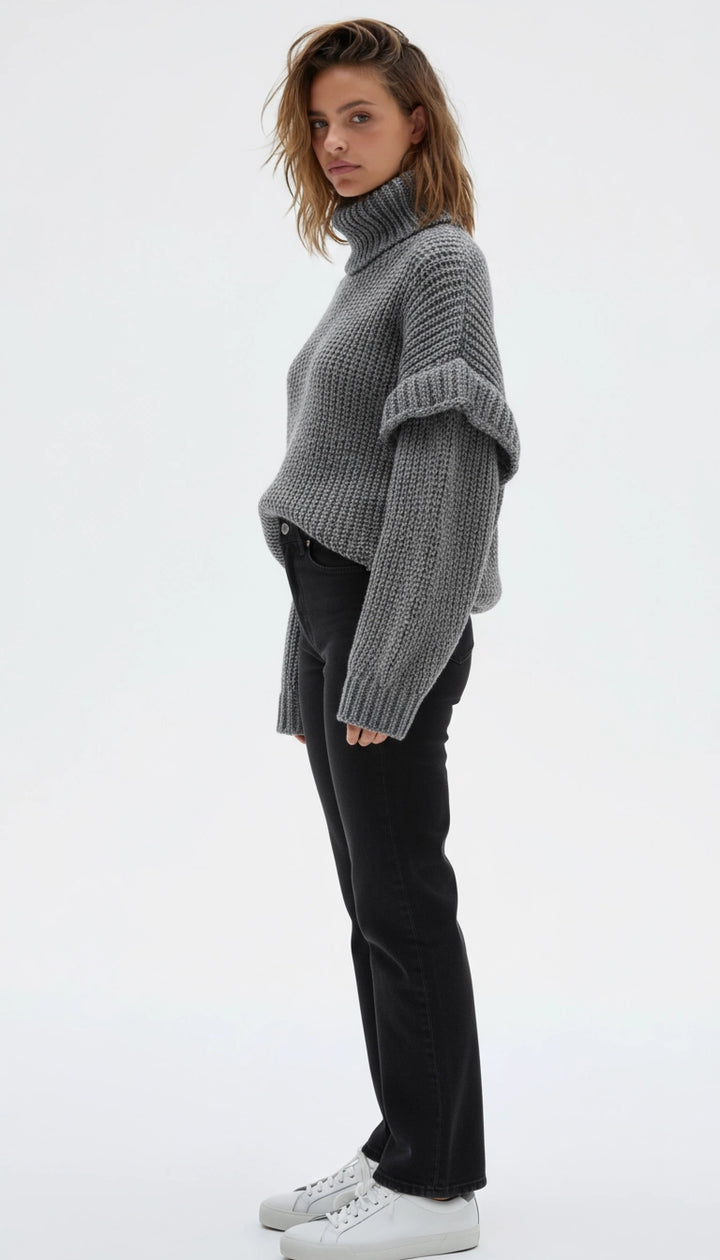 Ivienne - Oversized Gebreide Trui