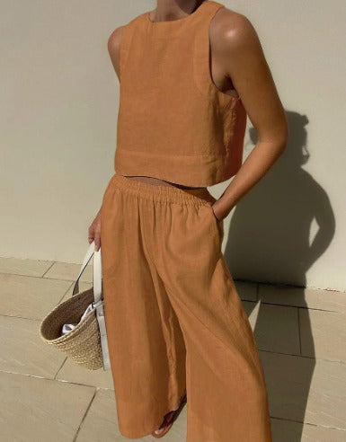 Fayenne - Stijlvolle Mouwloze Set