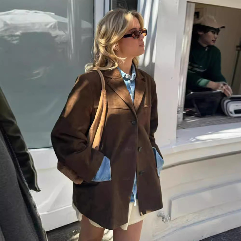 Vienna™ - Suede Trenchcoat