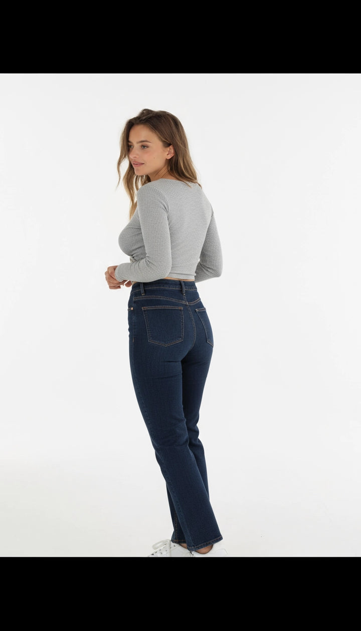 Leandra – Chic Top met V-hals