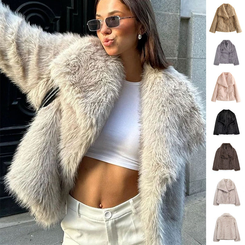 Charlotte - Luxe Pluche Winterjas