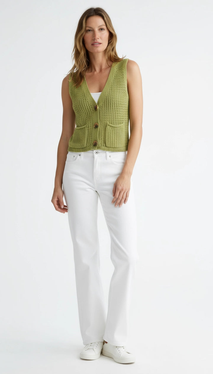 Ilya - Gebreid Dames Vest