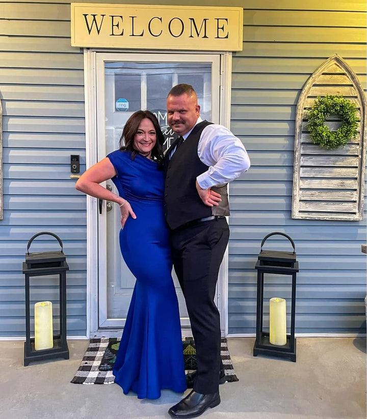 Formal Dresses for Women Elegant Off Shoulder Evening Party Gowns Sexy Bodycon Ruched Prom Wedding Guest Dress