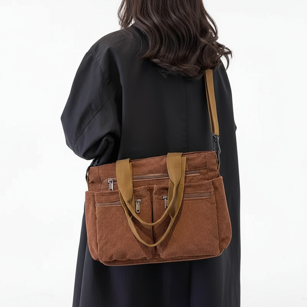 Amelia Dual-Zip Tas