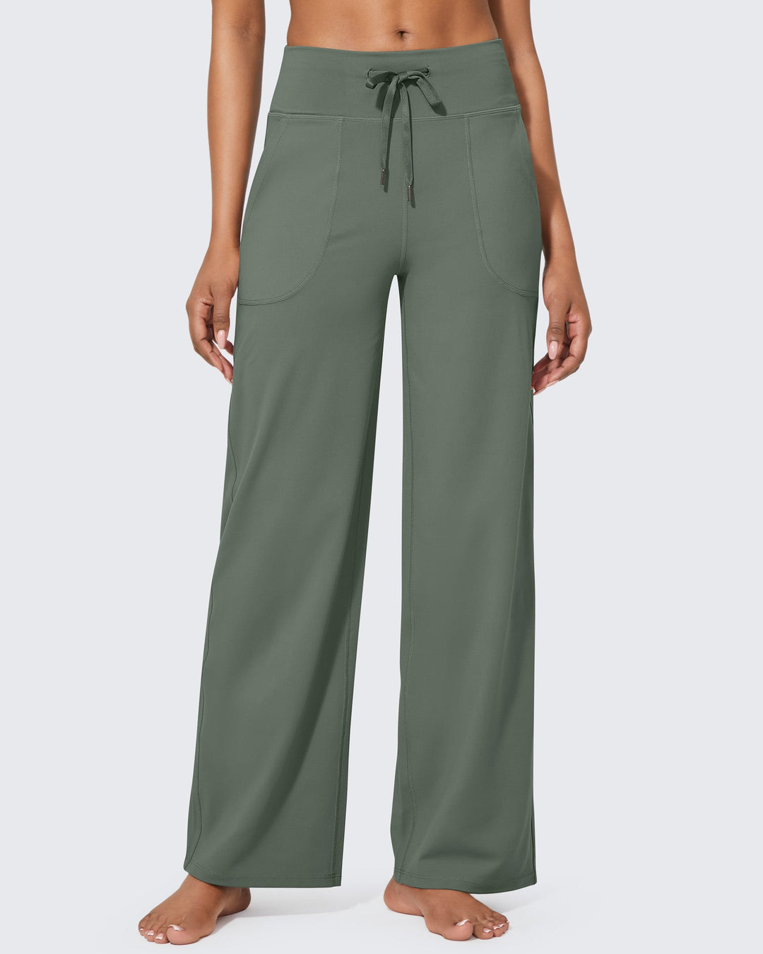 Business Casual Hoge Taille Wide Leg Broek