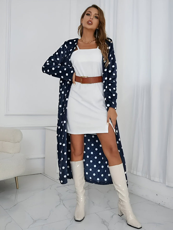 Celina - Midi-Vest met Dalmatiërmotief
