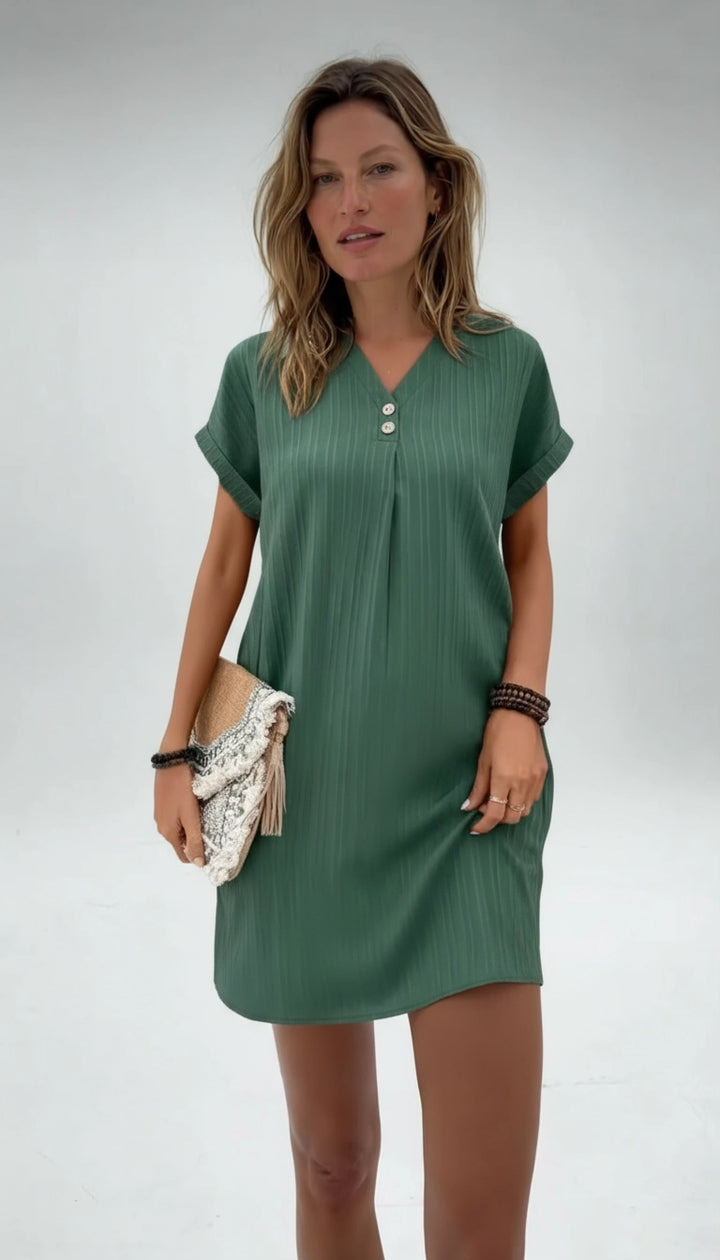 Maud - V-hals Zomerjurk voor Dames