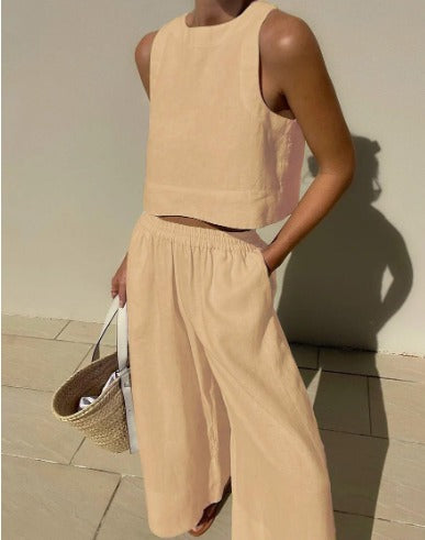 Fayenne - Stijlvolle Mouwloze Set