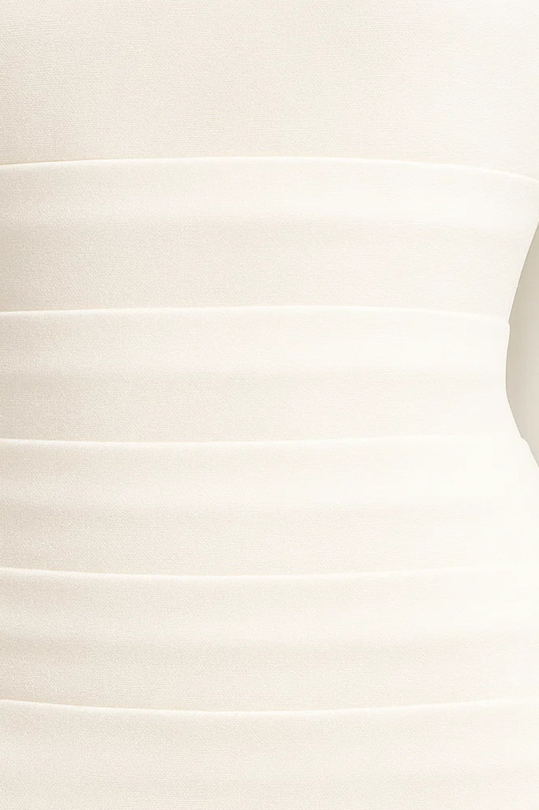 Lange jurk met chiffon sjaal | Strapless | Aansluitende pasvorm