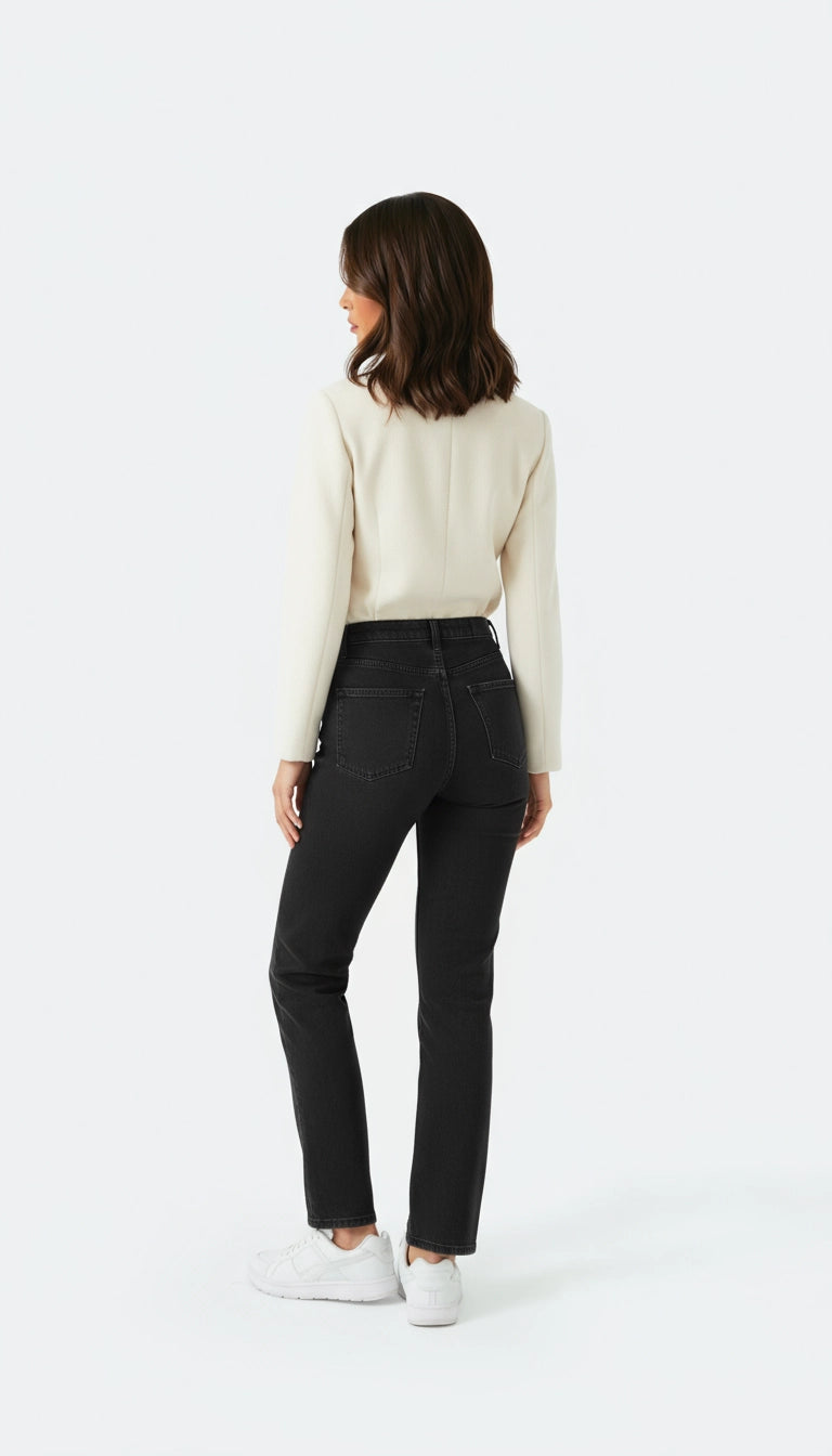 Livia - Stijlvolle Wollen Jas