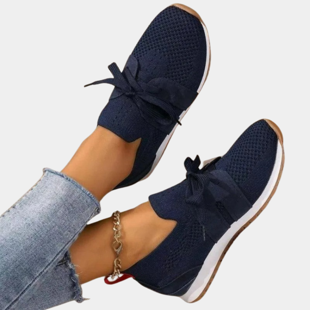 Dames Lage Lichtgewicht Sneakers – Casual Sportschoenen voor Dagelijks Gebruik