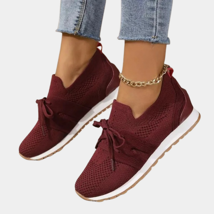 Dames Lage Lichtgewicht Sneakers – Casual Sportschoenen voor Dagelijks Gebruik