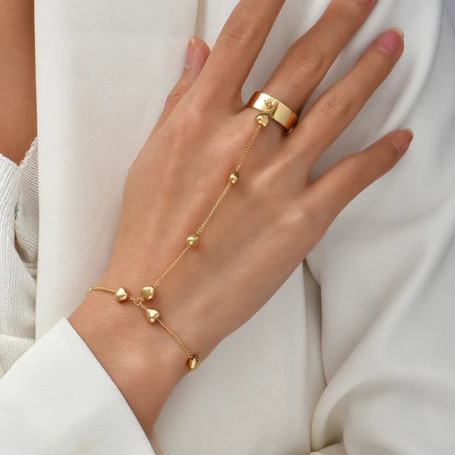 Isamira - Luxe Goudkleurige Sieradenset