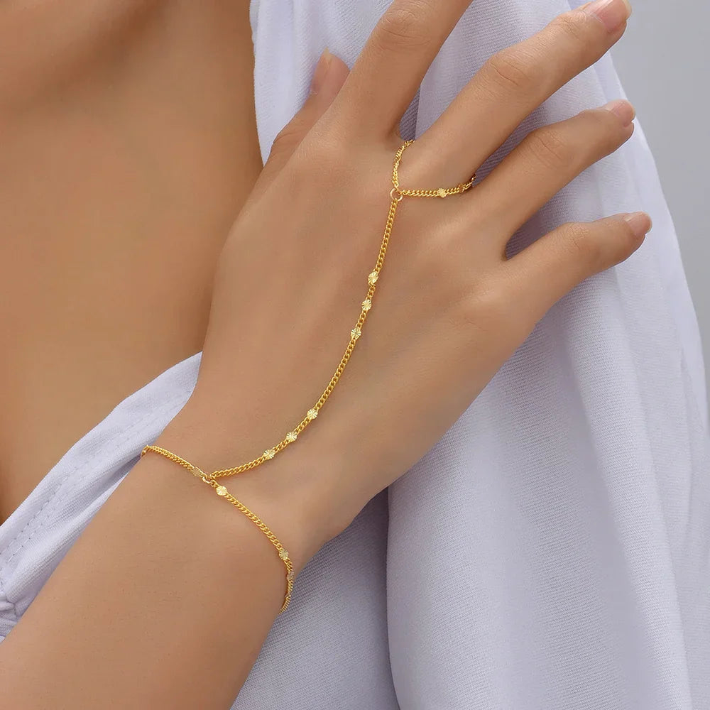 Isamira - Luxe Goudkleurige Sieradenset