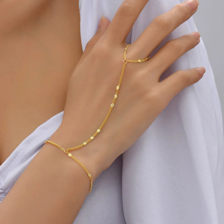Isamira - Luxe Goudkleurige Sieradenset