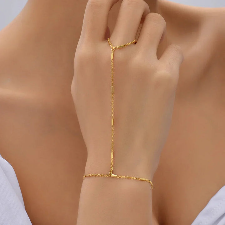 Isamira - Luxe Goudkleurige Sieradenset