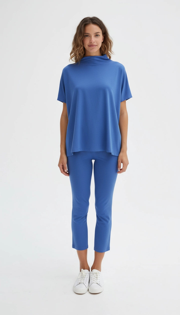 Olivia - Fleece Loungewear Set met Vleermuismouwen