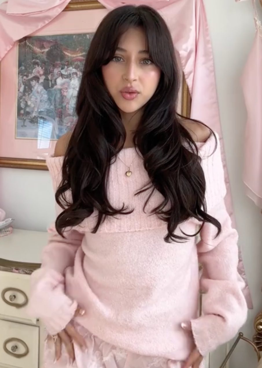 Elena - Off-Shoulder Gebreide Sweater