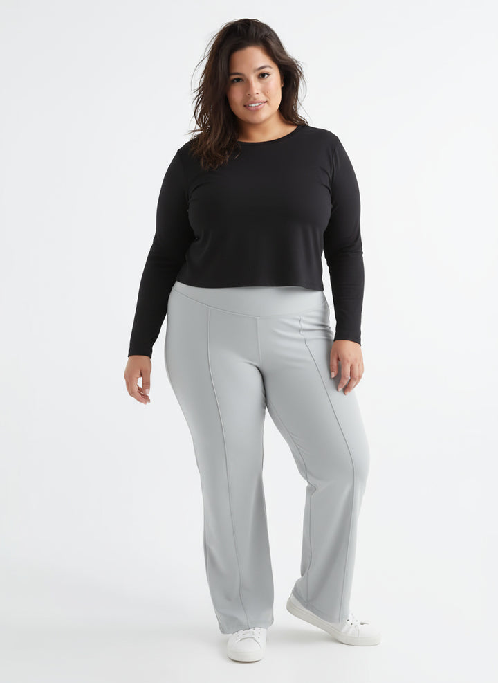 neldrogende Lichtgewicht Longsleeve | Cropped Fit