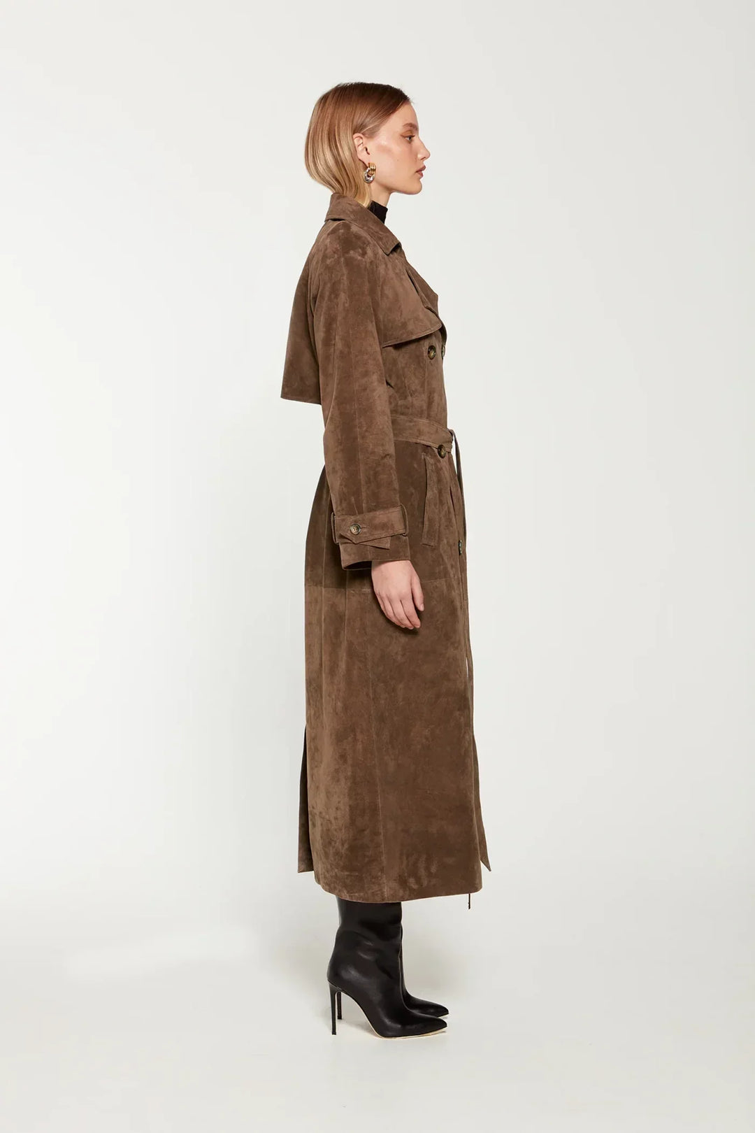 Vienna™ - Suede Trenchcoat
