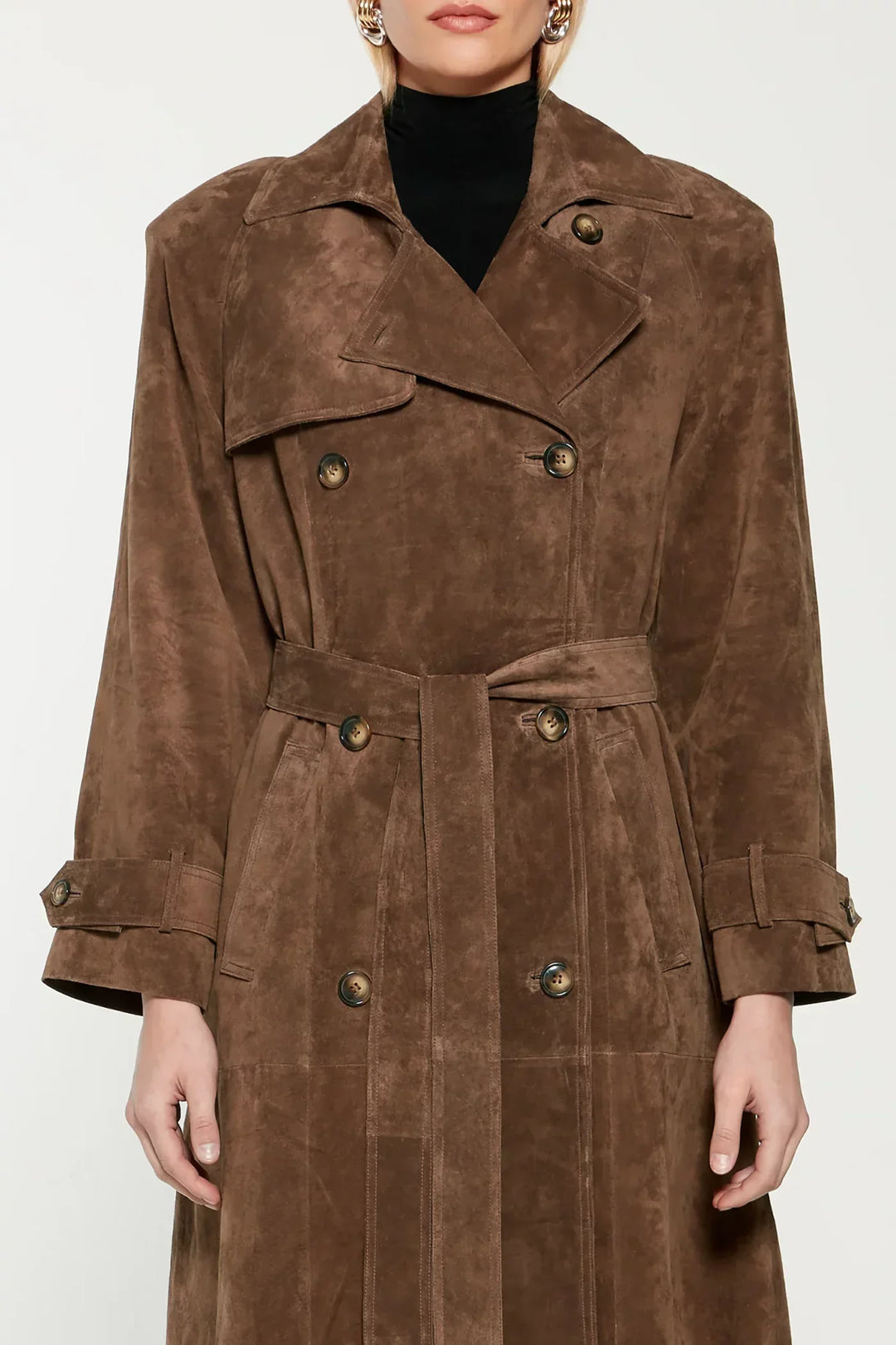 Vienna™ - Suede Trenchcoat