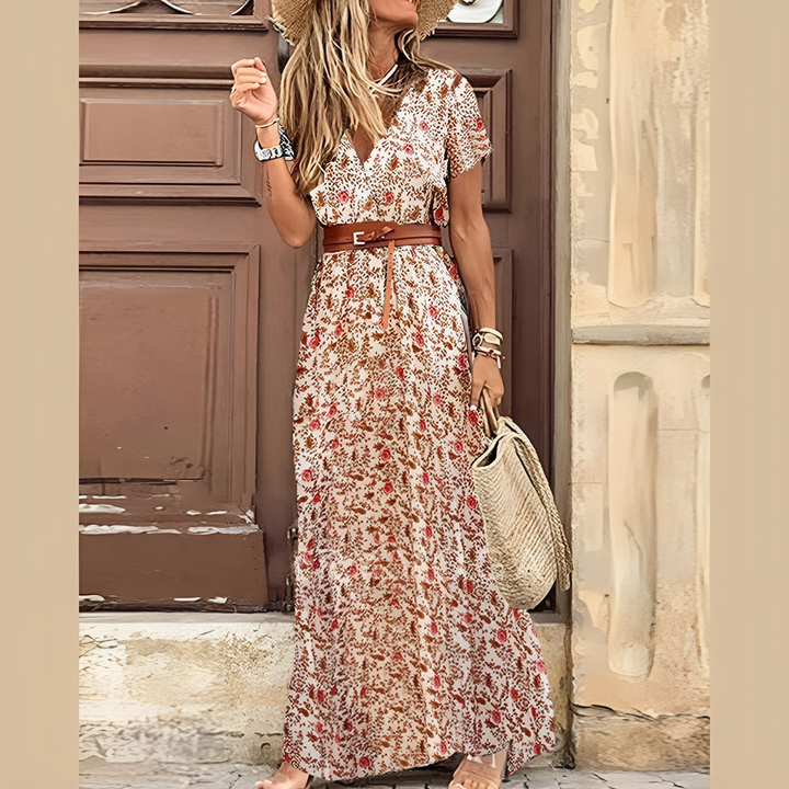 Sophie - Bohemian Vintage Jurk voor Dames