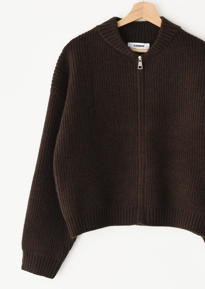 Tannie Cozy Zip Knit