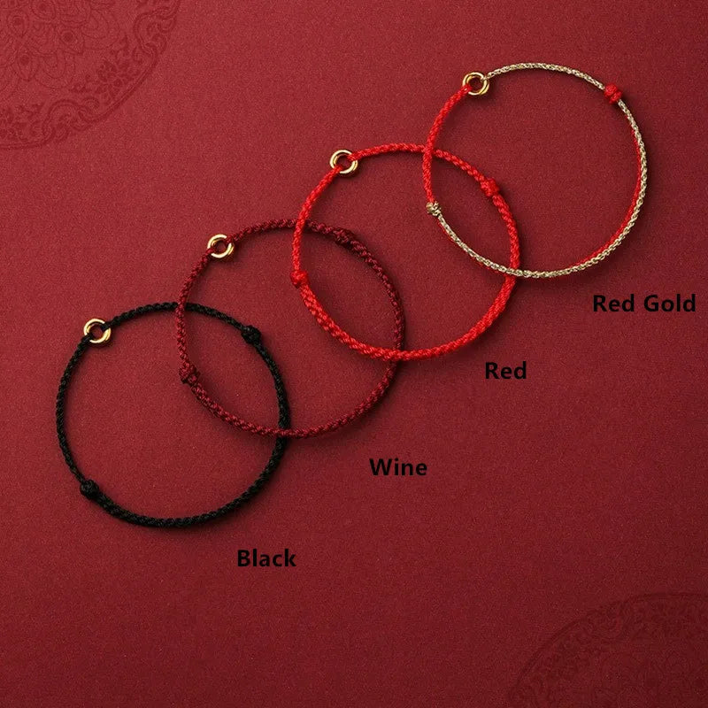 Jalena - Handgeweven Gouden Cirkel Armband