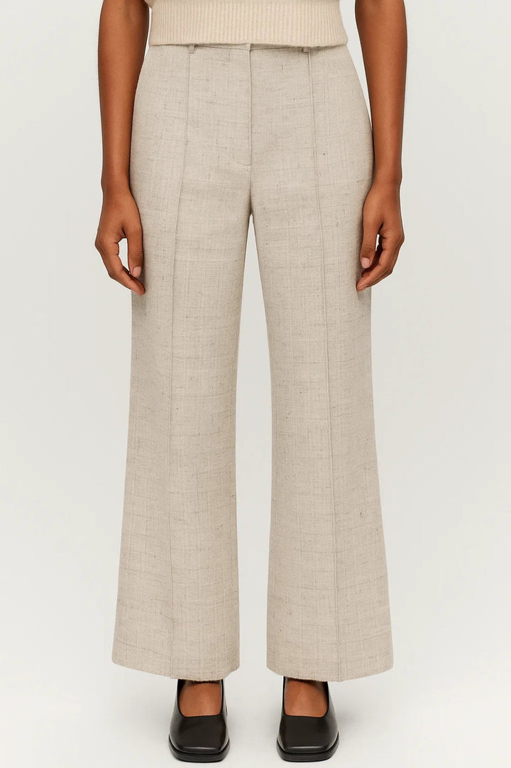 Pantalon Dames | Hoge Taille met Persvouw | Elegant en Tijdloos