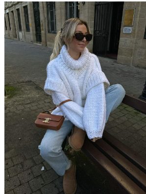 Ivienne - Oversized Gebreide Trui