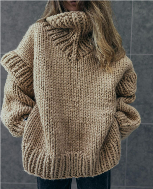 Ivienne - Oversized Gebreide Trui