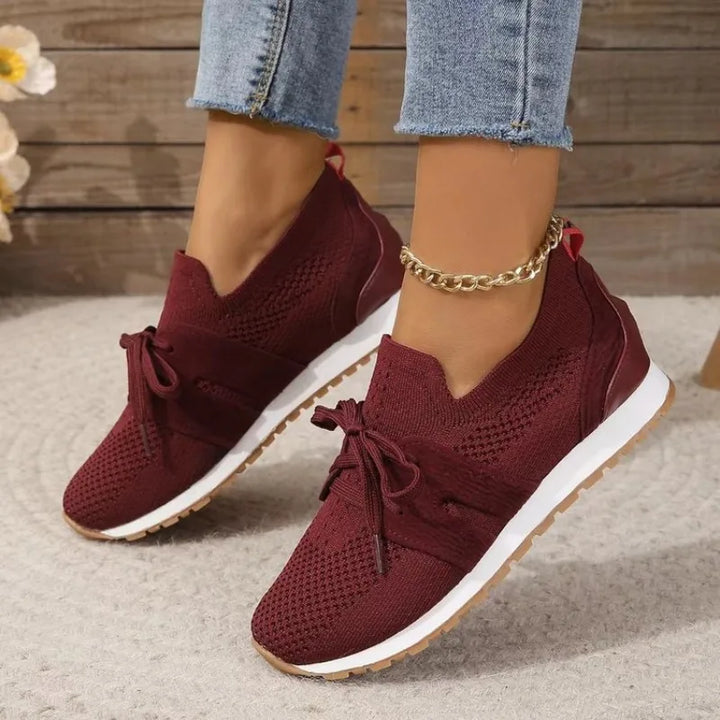 Dames Sportieve Sneakers – Casual Vrijetijdssneakers voor Dagelijks Gebruik, All-Season