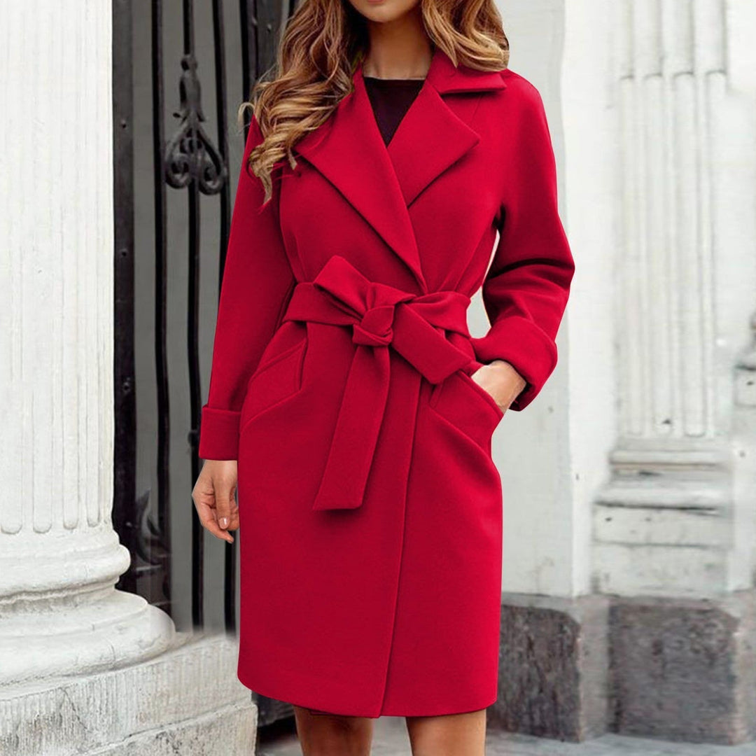 Jemina - Lange Trenchcoat Winterjas