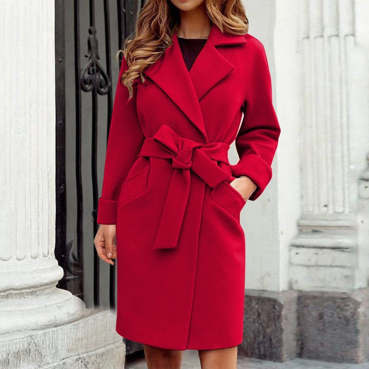 Jemina - Lange Trenchcoat Winterjas