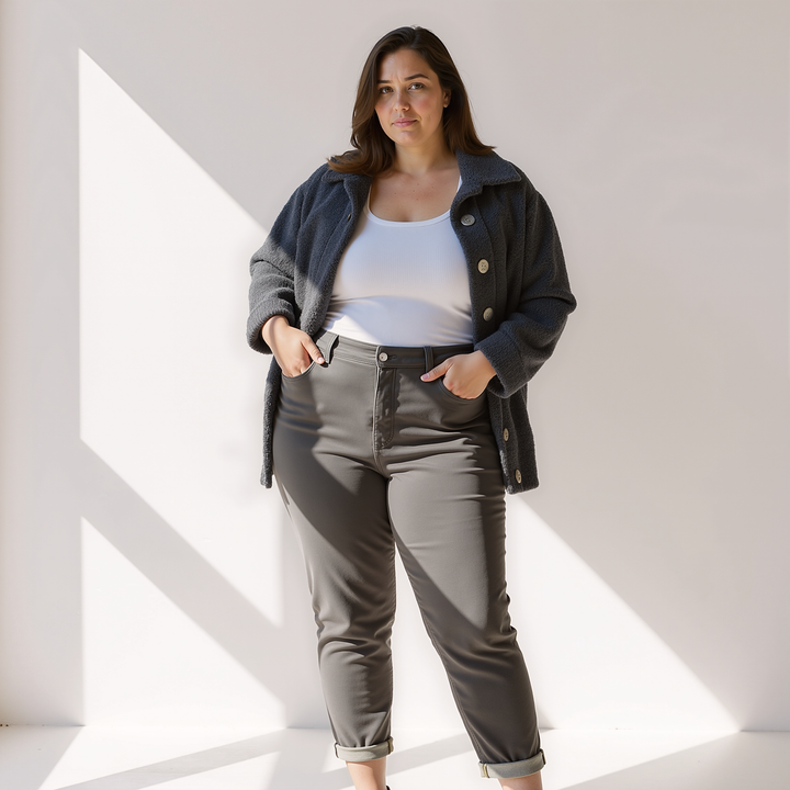 Milou | Trendy Zachte Herfstjas