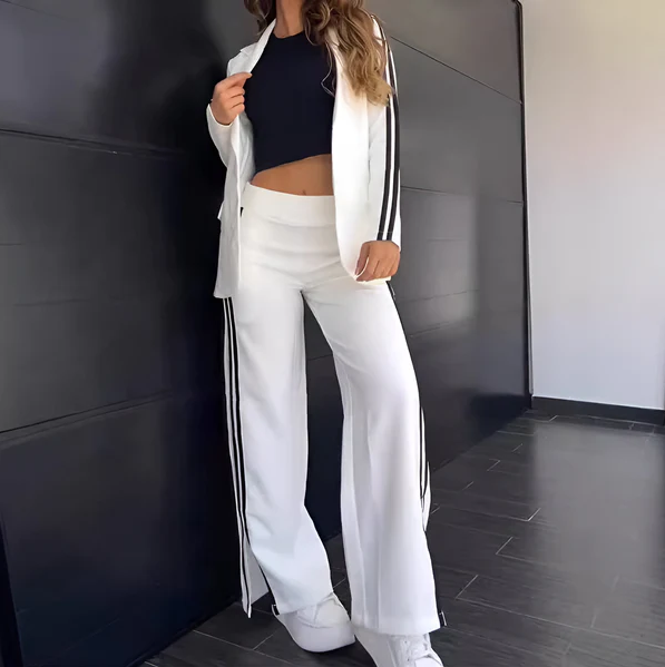 Leah – Elegant Blazerset met Nonchalante Flair